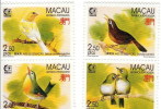 Macau / Birds - Unused Stamps