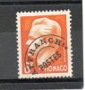 MONACO Préoblitéré  8,00f Orange 1943-51 N°10 - Preobliterati