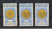 Paraguay   -   1965.  Medals In Honor  Of  De Gaulle. Only Three Stamps Of  The Series.  MNH,  Very Fresh - De Gaulle (Generale)