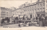 MARCHE ET PLACE DU SABLON---MARKT EN ZAVELPLEIN 1914 - Markten