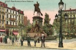 LILLE  - PLACE RICHEBE ET STATUE FAIDHERBE   ~ 1910   FELDPOST - Nord-Pas-de-Calais