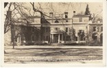 Franklin Roosevelt US President, Home In Hyde Park NY, 1940s Vintage Real Photo Postcard - Präsidenten