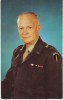 Dwight Eisenhower US President Portrait, Greetings From Corn OK Oklahoma, 1950s Vintage Postcard - Presidenti