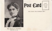 William McKinley Home, First Lady Ida Saxton McKinley Death Memorial, 1900s Vintage Postcard - Presidenten