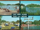 55 - DUN Sur MEUSE - LAC VERT - La Plage, Le Camping... (Multivues) - Dun Sur Meuse