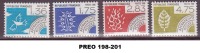 FRANCE PREO 198-201 NEUFS SANS CHARNIERE - 1964-1988