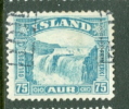 Iceland 1932 75a Gullfoss Issue #175 - Usados