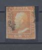 SICILY - 1/2GR. DARK ORANGE, PLATE 2 - V4698 - Sicilia