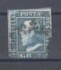 SICILY - 2GR. PLATE 1, POSITION 39 - V4727 - Sizilien