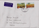 SUEDE:2009 :Lettre Envoyée En Belgique Avec Timbres:1:Rongeur.2: Fruits. - Cartas & Documentos