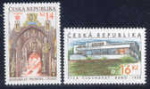 2005 CZECH REP. - BEAUTIES-W.HERITAGE SITES-2V MNH - Ongebruikt