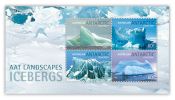 2011 - Australian Antarctic Territory ICEBERGS Minisheet Stamps MNH - Neufs