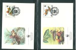 Corée Du Nord: 1912/ 1915 Sur FDC - WWF - Canards