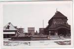 62. BARLIN . PLACE DE LA GARE. CARTE PHOTO. - Barlin