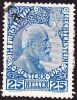 Liechtenstein 1912 Johann II 25 H. Blue Michel 3 Y - Used Stamps