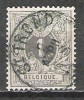 Belgique - 1884/88 - COB 43 - Oblit. - 1869-1888 Leone Coricato
