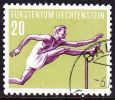 Liechtenstein 1956 Sport (III) 20 Rp.Hürdenlauf Mi 343 - Gebraucht