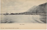 Sitka AK Alaska, Harbor View Of Town, Ships, On 1900s Vintage Postcard - Sitka