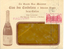 Vins, Clos Des Cordeliers 1949 France Lettre Voyagée Avec Publicite. - Other & Unclassified