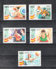 Cambogia   -   Olympics  "Barcelona 1992".  Boxe, Basket, Pallanuoto, Soll. Pesi. Complete Set.  MNH , Fresh - Summer 1992: Barcelona