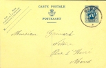België Belgique Belgium Carte-postale 98 I FN 1931 Obl. Nimy Vers Mons 1935 - Cartes Postales 1909-1934