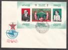 Russia 1981 Opening Troposphere Connection Line USSR-India FDC Cover - Storia Postale