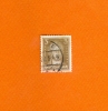 VARIÉTÉS 1924 / 1932 N° 379   DEUTFCHES REICH 3 P BRUN OBLITÉRÉ  CHARNIÈRE FOND MOUCHETÉ - Variétés & Curiosités