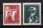 Yugoslavia 1951. National Uprising In Croatia  MNH Mi.662/63 - Unused Stamps