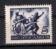Yugoslavia 1951. National Uprising In Macedonia  MNH Mi.673 - Unused Stamps