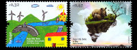 PORTUGAL 2011 2V ** (MNH) Aqui Ha Selo, Dessins D'enfants - Neufs