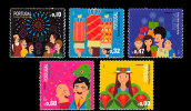 PORTUGAL 2011 5v** (MNH)Fêtes Traditionnelles  Portugaise - Ungebraucht