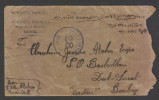 MAURITIUS 1915 EXPATRIATES CENSORED  Via  ADEN COVER To India #25227 - Maurice (1968-...)