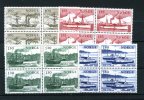 1977 NORGE  Bateaux  Ships  Boten  Yv. 703/706** X 4    Cote 20 E - Unused Stamps