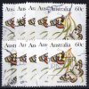 Australia 1983 Butterflies 60c Wood White Used  SG 798 - 10 Stamps - Verzamelingen