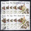 Australia 1983 Butterflies 60c Wood White Used  SG 798 - 10 Stamps - Collections