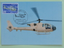 CARTE MAXIMUM MAXIMUM CARD GAZELLE FRANCE - Hélicoptères