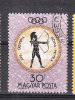 Ungheria   -   1960.  Olympic Games.   Tiro Con L' Arco.. Shot  With  Arch - Bogenschiessen