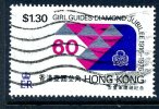 Hong Kong 1976 Girl Guides $1.30, Used - Usati