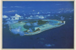 PLYNESIE FRANCAISE - MAUPITI, L´ile Vue D´avion - Atoll Coralien Dans Les îles Sous-le-Vent - - Polynésie Française