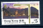 Hong Kong 1990 Electricity Supply Centenary $5, Used - Gebruikt