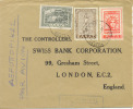 1950 Lettre De Greece Vers London. Censor. Cover Voir 2 Scan - Storia Postale