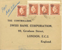 1947 Lettre De Greece Vers London. Cover - Lettres & Documents