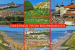 Greetings From BOURNEMOUTH - Carte Multivues - Circulée En 1989 - - Bournemouth (depuis 1972)