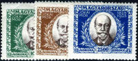 Hungary #400-02 Mint Hinged Set From 1925 - Unused Stamps