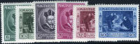 Hungary #492-97 Mint Never Hinged Set From 1935 - Unused Stamps