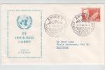 Denmark Cover Special Cancel UNESCO WEEK Aarhus 23-11 To 1-12-1963 With Cachet - Cartas & Documentos