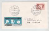 Denmark Cover Special Cancel UNESCO WEEK Aalborg 20-10 To 26-10-1968 With Cachet - Covers & Documents