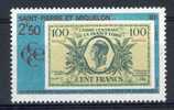 Saint Pierre Et Miquelon  -  1991  :  Yv  551  ** - Unused Stamps