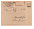 57 THIONVILLE Enveloppe Allemande 1941 CAISSE LOCALE MALADES - Other & Unclassified