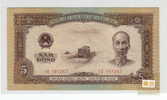 NORD VIET-NAM - 5 DONG / HO CHI MINH - 1958 - TTB+ - Vietnam